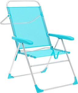 Vouwbare Stoel Marbueno Aquamarijn 59 x 97 x 61 cm