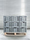 Vouwkrat 46 L zwart-grijs