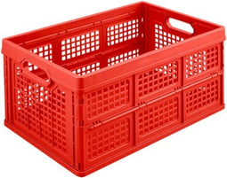 Vouwkrat 530x350x283 mm Rood