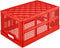 Vouwkrat 530x350x283 mm Rood