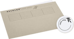 Vouwmap djois tree-free a4 gelijk 226gr beige | 250 stuks