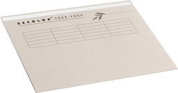 Vouwmap djois tree-free folio ongelijk 226gr beige | 10 stuks