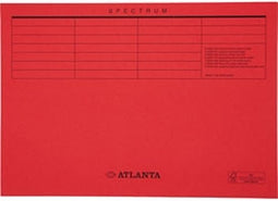 Vouwmap Jalema Secolor A4 gelijk rood