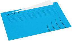 Vouwmap secolor tabrand folio recy karton 250gr bl | 25 stuks