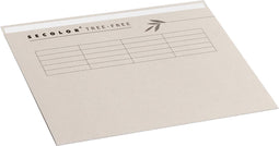 Vouwmap Secolor Tree-Free A4 ongelijk 226gr grijs | 10 stuks