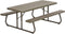 Vouwtafel Lifetime Hout Bruin Picknick Staal Plastic 183 x 74 x 145 cm