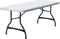 Vouwtafel Lifetime Wit Staal Plastic 182 x 73,5 x 76 cm