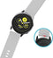 iMoshion Bandje Geschikt voor Samsung Galaxy Watch Active 2 (44mm) / Galaxy Watch Active 2 (40mm) / Galaxy Watch (42mm) / Galaxy Watch 40 mm / Galaxy Watch 3 41mm - iMoshion Siliconen bandje - Lichtgrijs