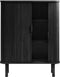Kast Cavo Zwart Eiken - Giga Living