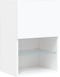 vidaXL - Tv-meubels - met - LED-verlichting - 2 - st - 40,5x30x60 - cm - wit