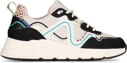 POSH by Poelman CATHY - Dames sneakers - Chunky - Zwart (39)