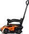 Loopauto - sport Lamborghini - oranje -veiligheidsbarrières - opbergruimte
