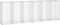 vidaXL - Schanskorfmuur - met - deksels - 300x50x100 - cm - gegalvaniseerd - staal