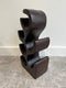 AnLi Style-Wijnrek Suar hout walnoot 6 flessen - 50cm
