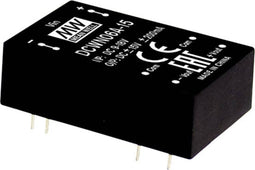 Mean Well DCWN06A-05 DC/DC-convertermodule 500 mA 6 W Aantal uitgangen: 2 x Inhoud 1 stuk(s)