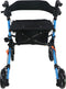 IMPAQT Rollator - Lichtgewicht 7,9 kg - Opvouwbaar - Blauw