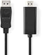 Nedis CCGB37100BK30 - DisplayPort naar HDMI Kabel - 300 cm