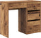 vidaXL - Bureau - Oud - Hout - 90x37,5x75 - cm - Gelaagd - Hout