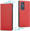iMoshion Hoesje Geschikt voor Oppo Find X3 Neo Hoesje Met Pasjeshouder - iMoshion Slim Folio Bookcase - Rood