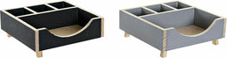 Organizer DKD Home Decor Bureau Hout (18 x 18 x 7 cm) (2 pcs)