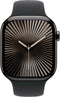 Apple Watch Series 10 - Smartwatch - GPS + Cellular - Titanium 46mm Grijs (Zwart)