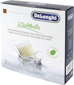De'Longhi DLSC551 - Koffiemachineontkalker - Anti-kalkbollen - Geel (2 stuks)