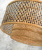 GOOD&MOJO Hanglamp Bhutan - Bamboe/Zwart - Ø40cm - Scandinavisch,Bohemian - Hanglampen Eetkamer, Slaapkamer, Woonkamer