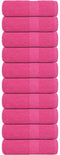 vidaXL - Gastendoekjes - 10 - st - 30x50 - cm - 360 - g/m² - 100% - katoen - roze