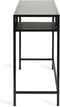 Lifa Living Bureau Orly - Industrieel - Metaal en MDF - Onderblad - Zwart - 100 x 36 x 76 cm