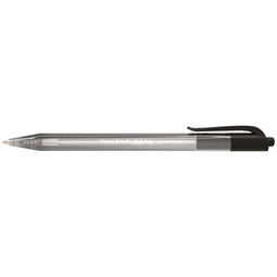 Paper Mate InkJoy 100RT-balpennen met drukknop | Medium punt (1,0 mm) | Zwart | 100 stuks