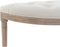 Kruk DKD Home Decor 125 x 43 x 48 cm Natuurlijk Beige Rubberwood Plastic