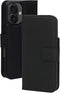 Mobiparts iPhone 16 - Leather 2 in 1 Wallet Case - Echt leer met uitneembare backcover - Zwart