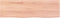 vidaXL - Wastafelblad - 100x30x2 - cm - behandeld - massief - hout - lichtbruin