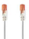 Nedis CAT6 Netwerkkabel - RJ45 Male - RJ45 Male - U/UTP - 1.50 m - Rond - PVC - Grijs - Envelop