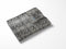 Linnick Flanel Fleece Deken + Hoodie met Capuchon Snake - naturel - 140x200cm - 130x180cm - Plaid