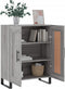 vidaXL - Dressoir - 69,5x34x90 - cm - bewerkt - hout - grijs - sonoma - eikenkleurig