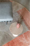 Zuiver Hilton Rond Vloerkleed '240 Grijs/Roze