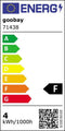 Goobay LED compactlamp, 3,5 W - G4 fitting, warm wit, niet dimbaar