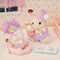 Sylvanian Families 5806 - Slaperige droomset - Marshmallowmouse jongen en baby met badaccessoires