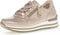 Gabor 96.527 - Dames Sneakers - Lak met gouden details - Beige