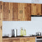 vidaXL - Keukenwandkast - Porto - bewerkt - hout - oud - houtkleurig