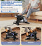 Hometrainer 2025 Pedaalboard voor senioren, 15 snelheden en groot lcd-display, mini-hometrainer om o