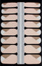 LAUED Nagelstickers - Nail Wraps - 16 Extreem Dunne Nagellak Stickers - Manicure Nail Art Folie - Ice Cream