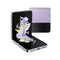 Samsung Galaxy Z Flip4 - Donkerpaars - 128 GB - Fysieke simkaart + eSIM