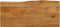 vidaXL - Tafelblad - met - natuurlijke - rand - 100x40x3,8 - cm - massief - mangohout
