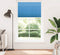 vidaXL - Plissé - rolgordijn - 115x200cm - stofbreedte - 114,4cm - polyester - blauw