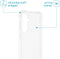 imoshion Hoesje Geschikt voor Samsung Galaxy S23 FE Hoesje Met Koord - imoshion Backcover met koord - Transparant