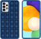 iMoshion Hoesje Geschikt voor Samsung Galaxy A52 (4G) / A52s / A52 (5G) Hoesje Siliconen - iMoshion Pop It Fidget Toy - Pop It hoesje - Donkerblauw