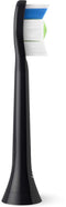 Philips Sonicare Optimal White W2 - Opzetborstels voor Elektrische Tandenborstel - Wittere tanden - Zwart (2 stuks)