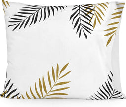 Kussensloop Foliage | Blanc